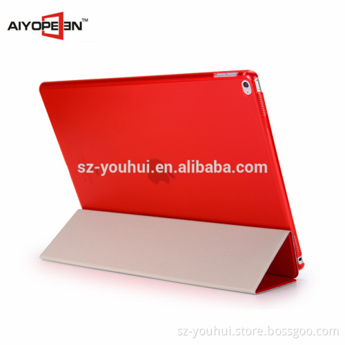 New Arrival smart cover for ipad pro case PU+PC material tablet cover for ipad pro 12.9 inch